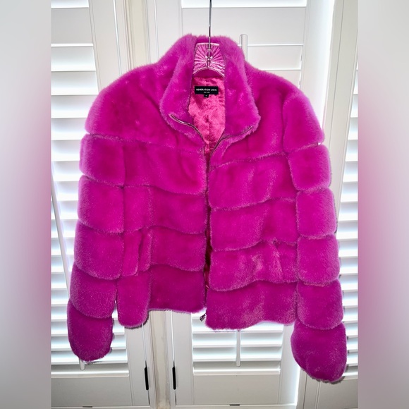 Generation Love Jodi Faux Fur Jacket - Picture 2 of 6